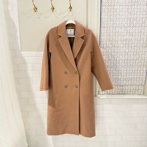 Aritzia Slouch Coat - “classic camel” - wool and cashmere